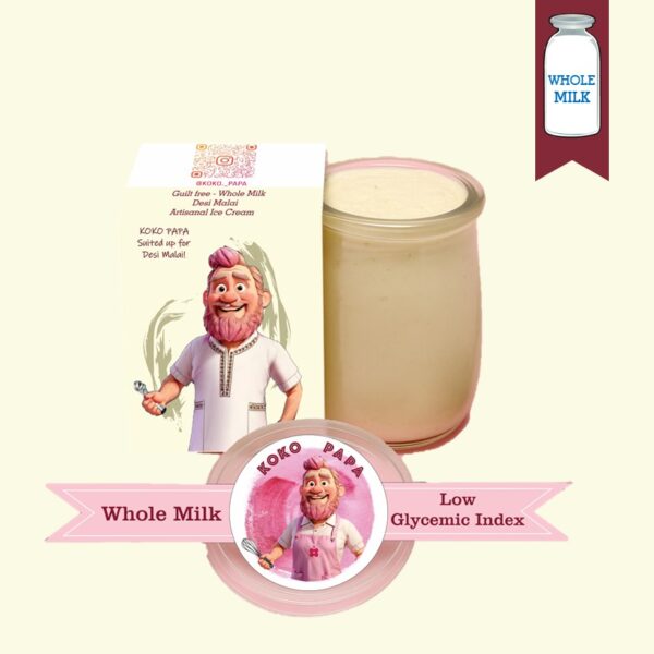 Desi Malai whole Milk Guilt Free Ice Cream